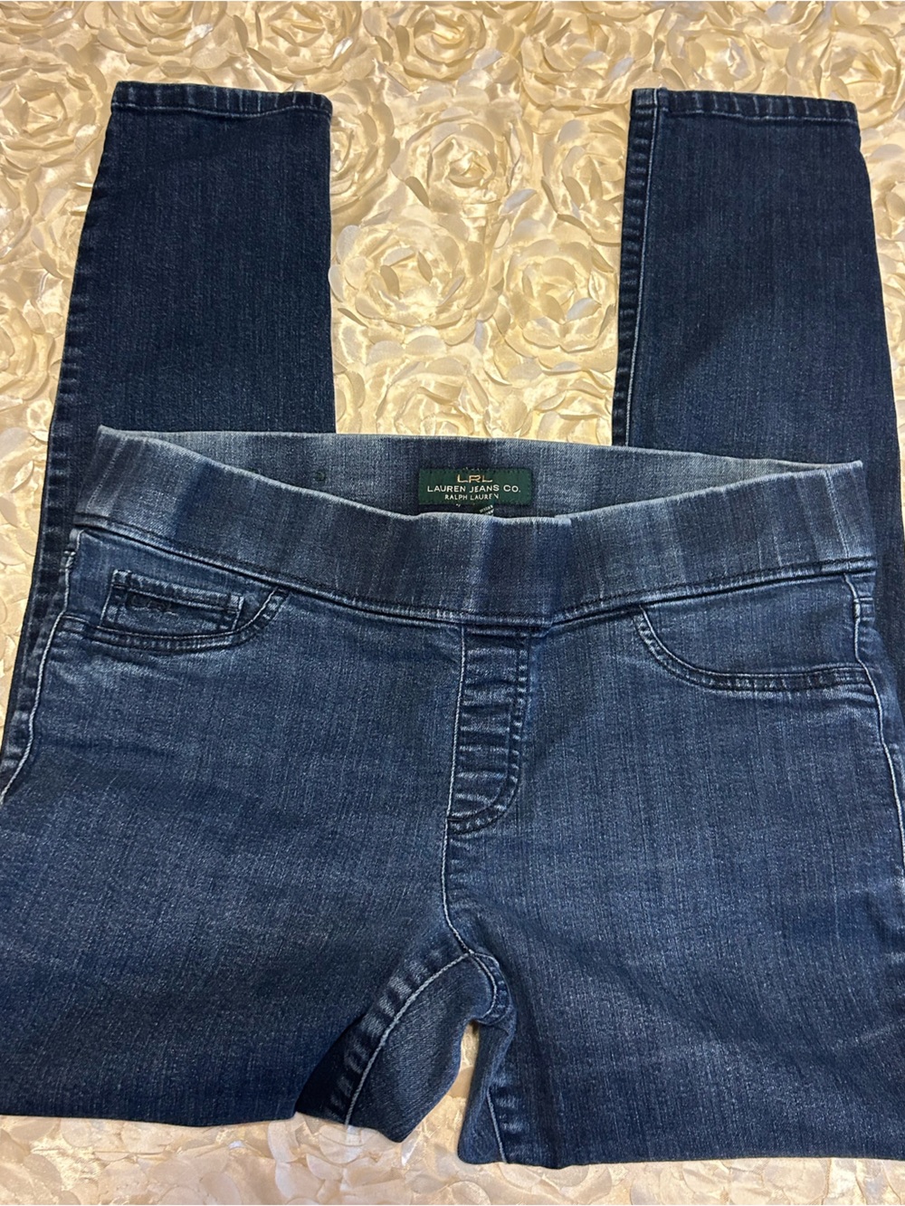 Lauren Ralph Lauren Women’s Dark Blue Stretch Jeans